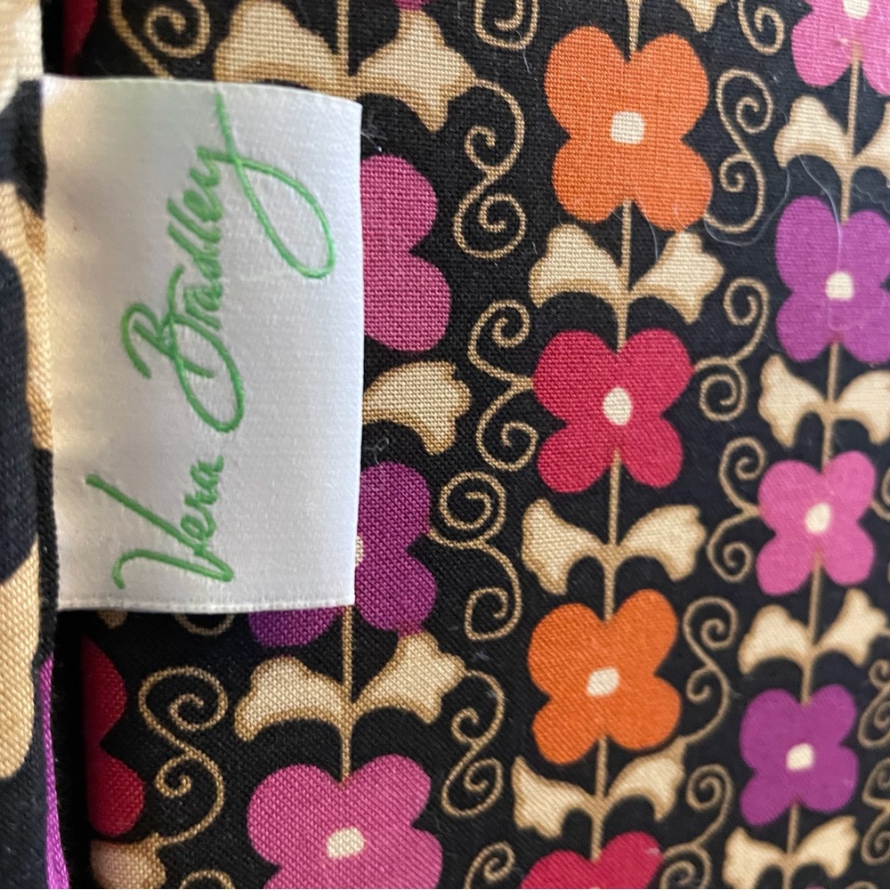 Vera Bradley Hard Shell Laptop Ipad Case Floral quilted Business Case - Picture 6 of 11